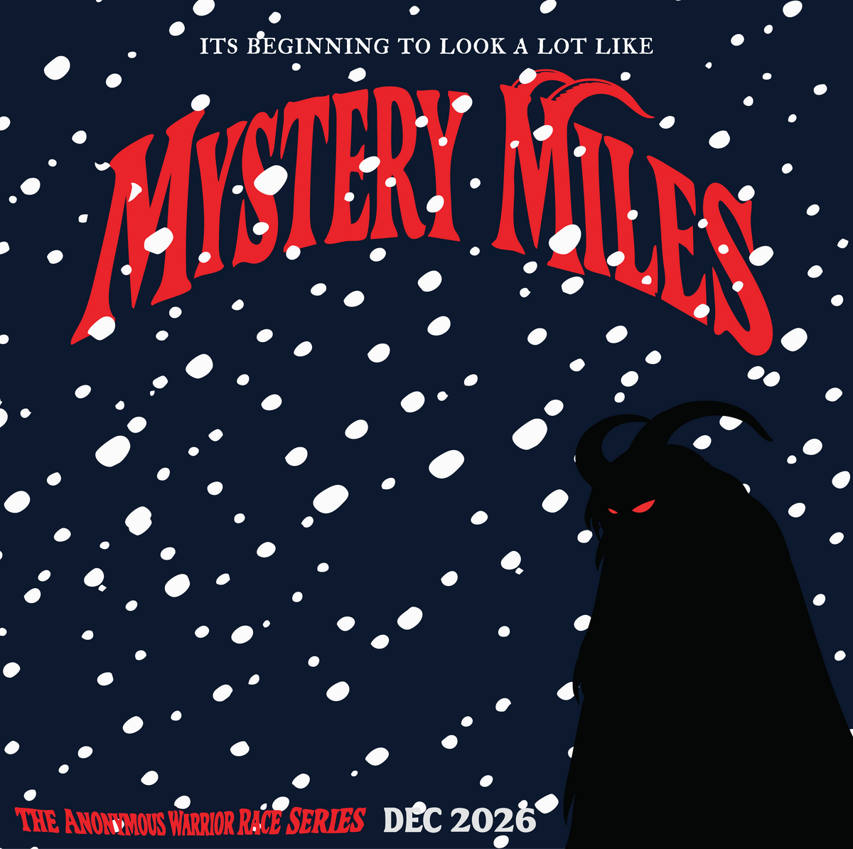 Mystery Miles Virtual Race 2: Krampusnacht | Race Day December, 5th